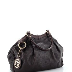 Gucci One size Sukey tote guccissima medium leather